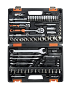 Набор инструмента 1/2", 1/4", CrV пластиковый кейс, 82 пр//Вихрь