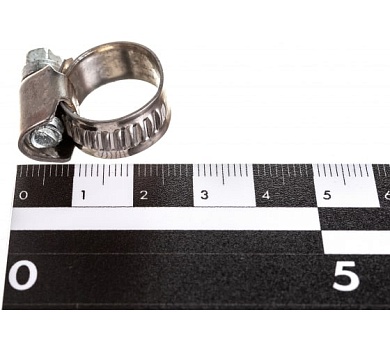 Хомут метал. червячный 10-16, 9 мм Вихрь