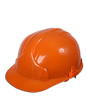Каска защитная оранжевая