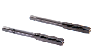 Метчики метрические, легированная сталь, набор 2 шт. 8х1,0 мм