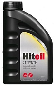 Масло Hitoil 2T Synth синтетическое для двухтактных двигателей 1л