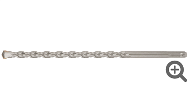 Бур по бетону SDS PLUS с двойной резьбой 12х260 мм