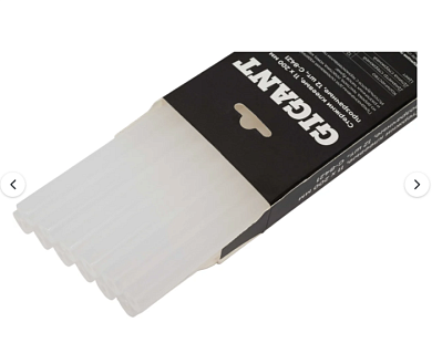 Стержни клеевые бесцветные д. 11 мм х 100 мм,12 шт.