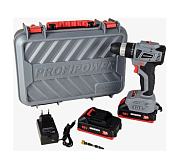 Дрель-шуруповерт аккум. бесщеточный ProfiPower MKBL-18BT