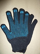 Перчатки ХБ Эталон черные