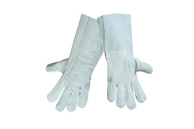 Краги сварщика спилковые пятипалые БП