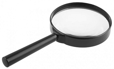 Лупа СТАЕР для чтения, 3 кратное увеличение. диам 75 мм