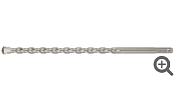 Бур по бетону SDS PLUS с двойной резьбой 12х260 мм