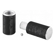 Петля гаражная с шаром 32х140 мм